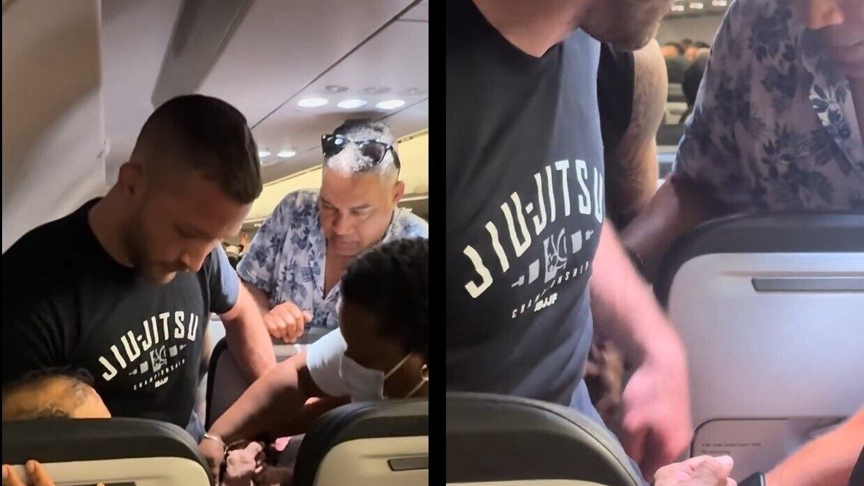 Paura in volo, passeggero tenta di aprire il portellone e aggredisce l'equipaggio: fermato da un ex lottatore MMA