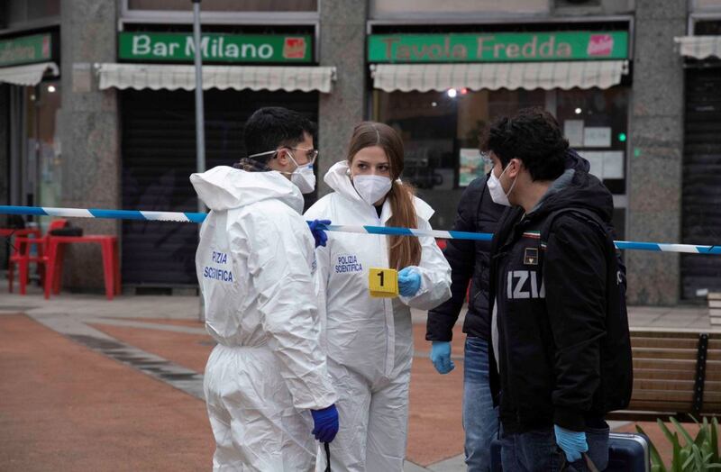 Omicidio in un bar in zona Corvetto 9