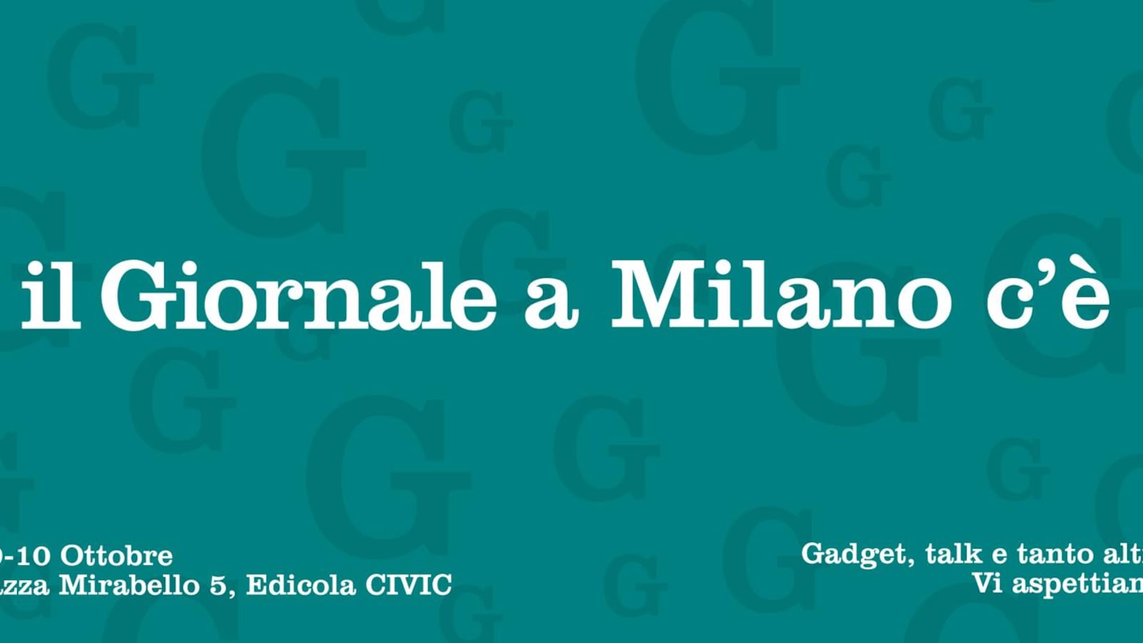 evento Giornale Milano
