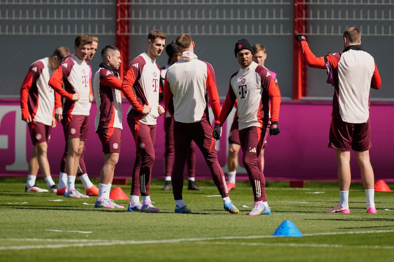 Bayern Inter allenamento Bayern