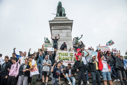 Fridays for future a Milano: la protesta degli studenti 8