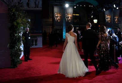 Kate Middleton in bianco ai Bafta 2019 4