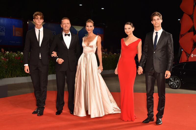 Rocco Siffredi e famiglia alla Mostra del Cinema di Venezia 24