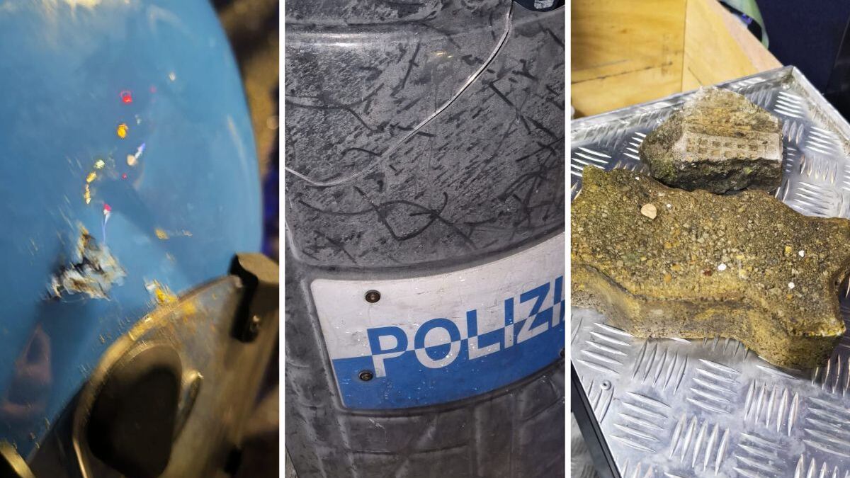 Le foto della vergogna: la violenza choc degli antagonisti contro la polizia a Torino