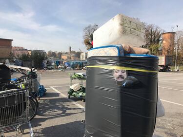 Roma, sgombero al Baobab  2