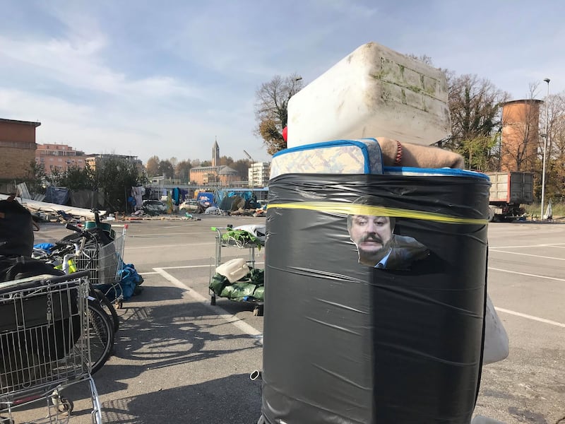 Roma, sgombero al Baobab  2
