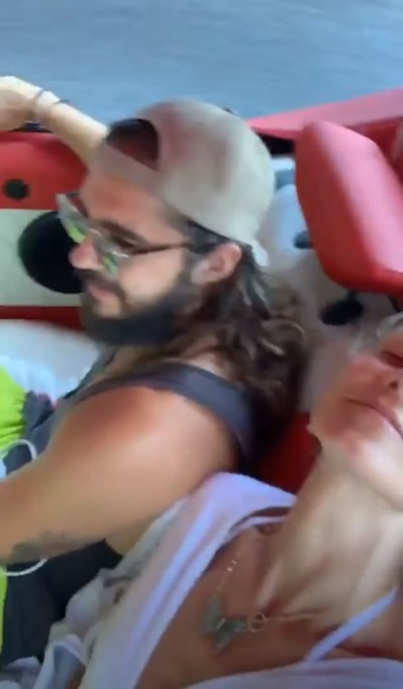 Heidi Klum e Tom Kaulitz, luna di miele a Capri 6