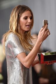 Heidi Klum e il mini abito ai Grammy Awards 7