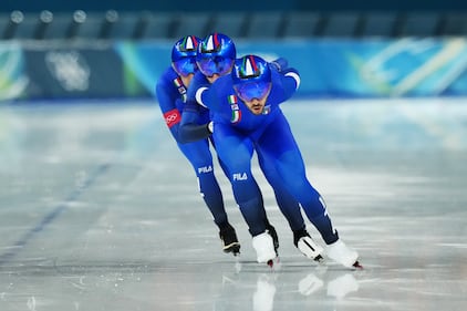 La storica impresa degli azzurri nel pattinaggio: guarda le foto 3