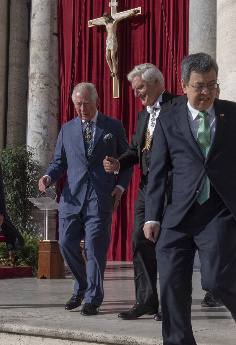 Il Principe Carlo in Vaticano: foto 2