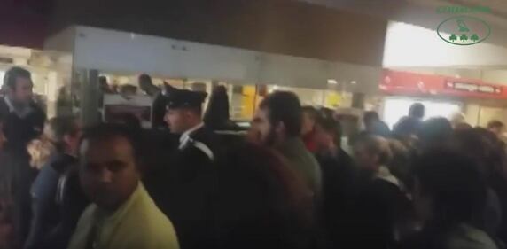 Disagi alla metro A di Roma 3