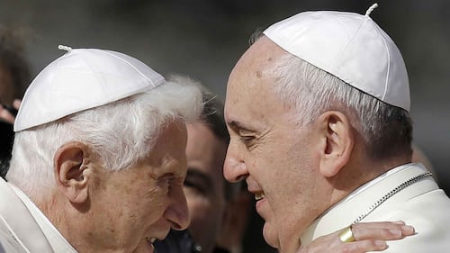 I due Papi insieme a San Pietro 1