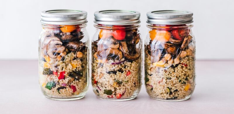 Riciclo barattoli di vetro per conservare il cibo