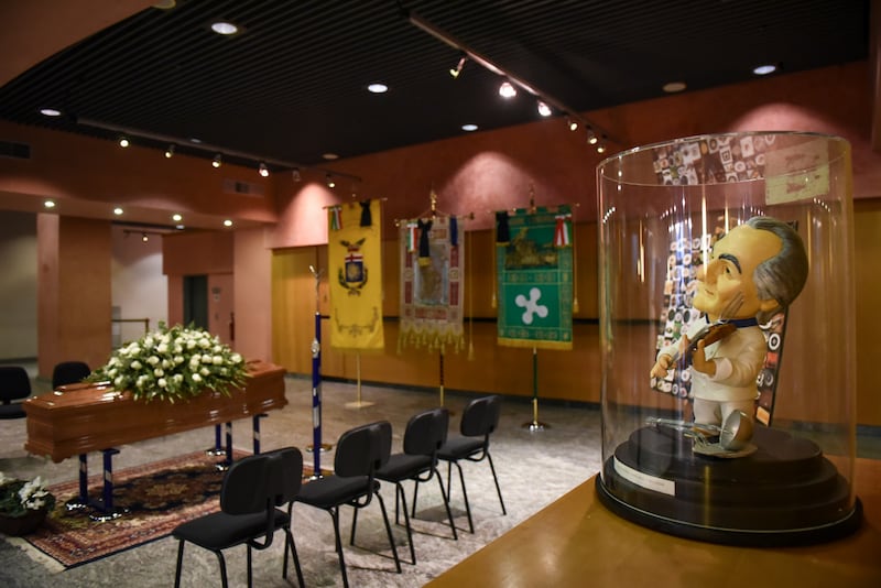 La camera ardente di Gualtiero Marchesi 5