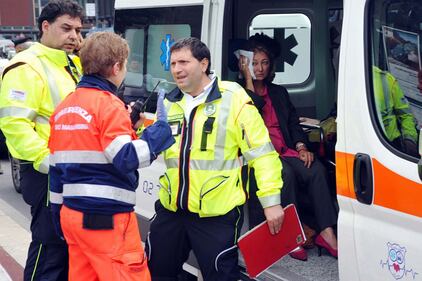 FOTO / Gioia, scontro tra metro sulla linea verde 5