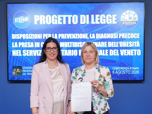Comunicato Stampa: Mosco (Stefani Presidente) e Lanzarin (Lega-LV): “Presentato Pdl per presa in carico obesità"