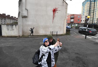 Il 'biglietto' di San Valentino di Banksy 2