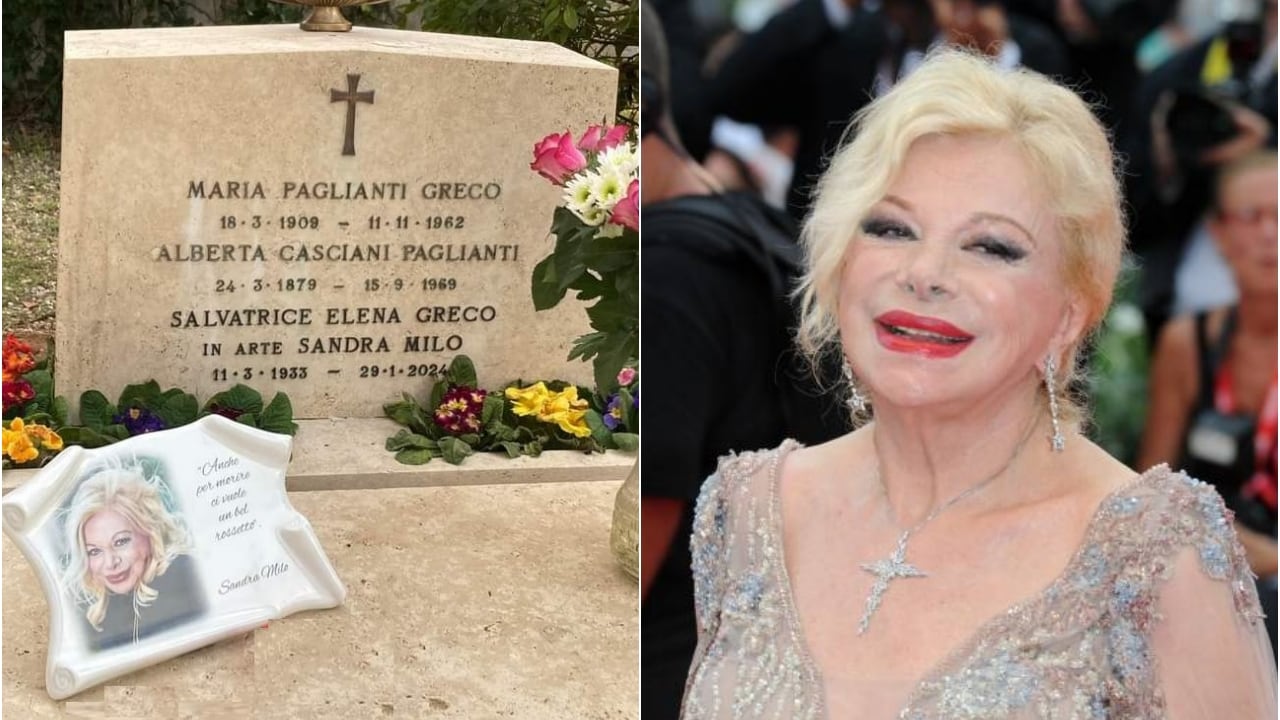 Vandalizzata la tomba di Sandra Milo, la rabbia della figlia: "Spregevoli vigliacchi"