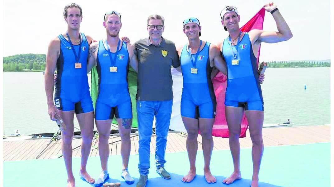 Doppio oro azzurro nel canottaggio