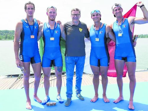 Doppio oro azzurro nel canottaggio