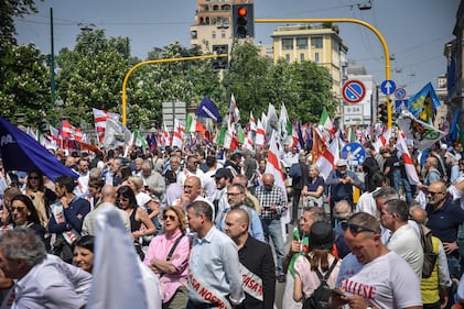 Milano: le foto del Remigration Summit organizzato dalla Lega 4