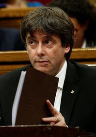 Le fasi del discorso sull'indipendenza di Puigdemont 22