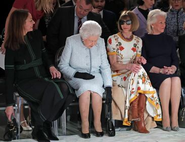 La Regina Elisabetta alla Fashion Week 14
