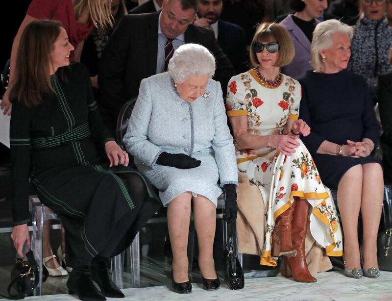 La Regina Elisabetta alla Fashion Week 14
