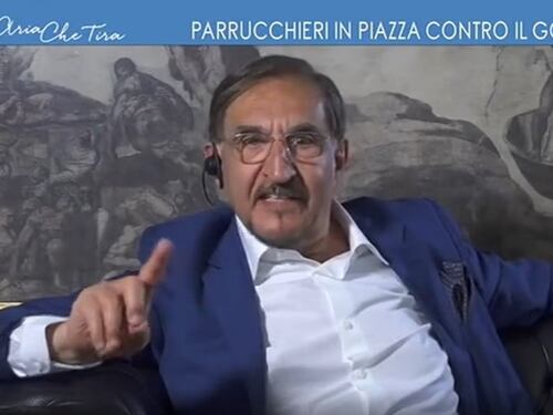 La Russa sbotta contro Myrta Merlino: "Se vuoi me ne vado"