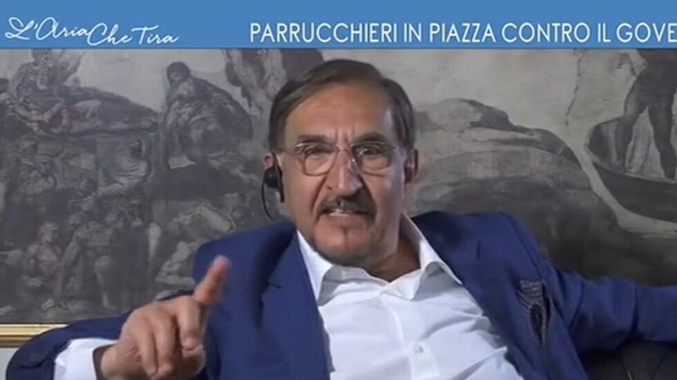La Russa sbotta contro Myrta Merlino: "Se vuoi me ne vado"