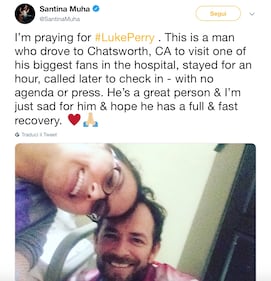 Luke Perry, il sostegno social dei vip: foto 7