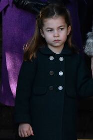Prima messa di Natale a Sandringham per la principessa Charlotte 5