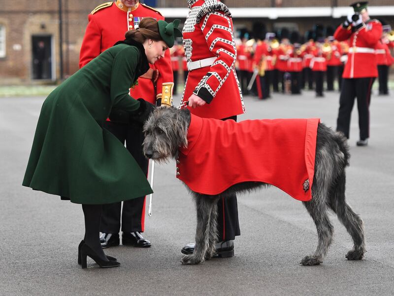 Kate Middleton in verde per San Patrizio 2