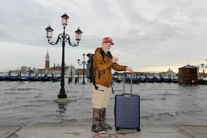 Ancora disagi a Venezia. Acqua alto a 160 cm 8