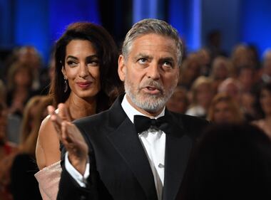 George Clooney e Amal Alamuddin innamorati al gala del cinema 7