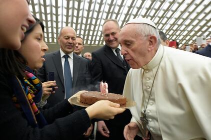 Il compleanno di Papa Francesco  1
