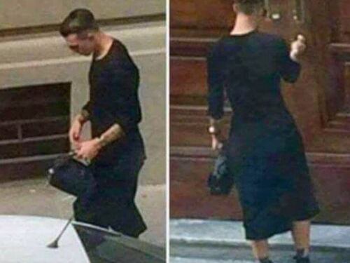 Lo strano look "al femminile" di Federico Bernardeschi