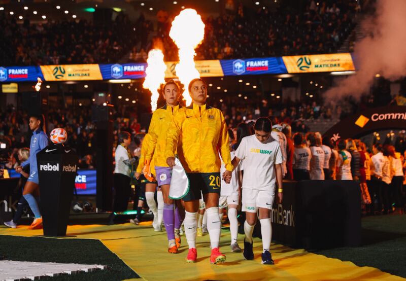Sam Kerr, bandiera indiscussa delle Matildas d'Australia (Chealsea Women via Twitter)
