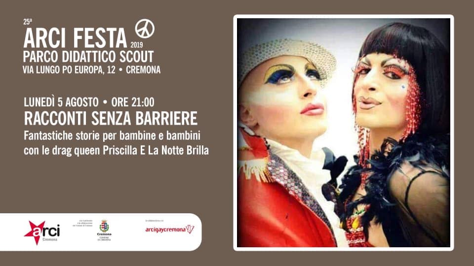 Le favole ai bambini raccontate dai travestiti. "La sinistra educa così"