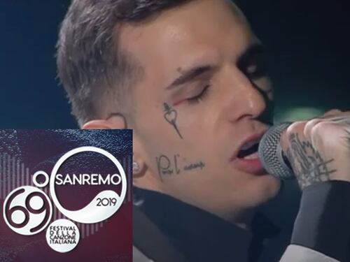 Sanremo, bufera su Achille Lauro. Striscia: "Canzone è inno all'ecstasy". Ma lui smentisce