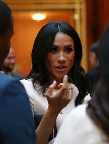 Meghan Markle elegante tra i futuri leader 10