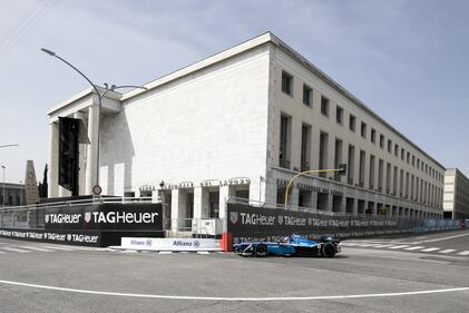 Formula E, ecco i bolidi che hanno sfrecciato all'Eur di Roma 18