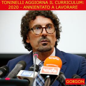 Ecco la satira del giorno. Toninelli aggiorna il curriculum 1