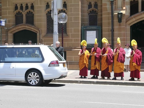 I funerali a Sidney di una delle vittime