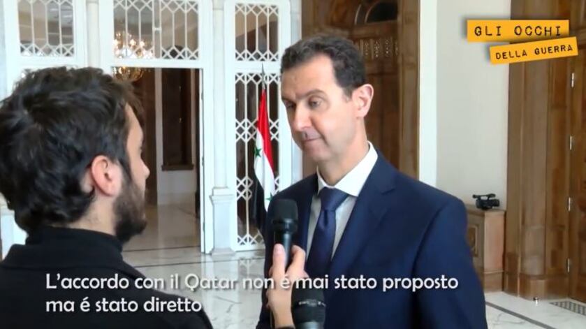 Assad al Giornale: "L'Europa sta aiutando l'Isis a colpirla"