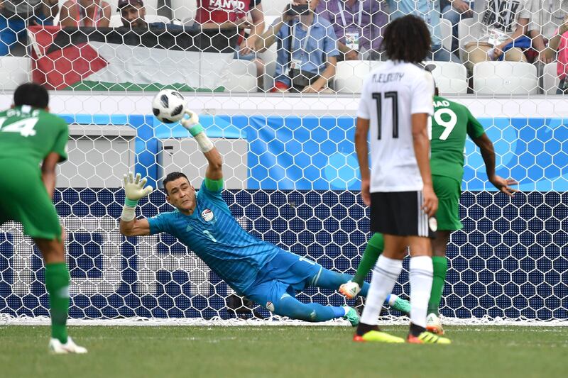 El Hadary Arabia Saudita Egitto 2018