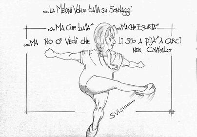 La vignetta del giorno: Meloni vola nei sondaggi 1