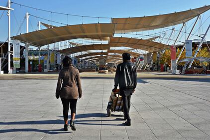Lo smantellamento di Expo 5