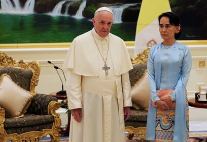 Il viaggio del Papa in Myanmar 5