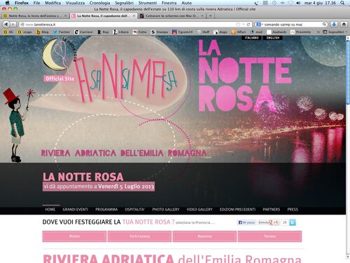 Notte Rosa, la festa dell'anima sulla Riviera romagnola